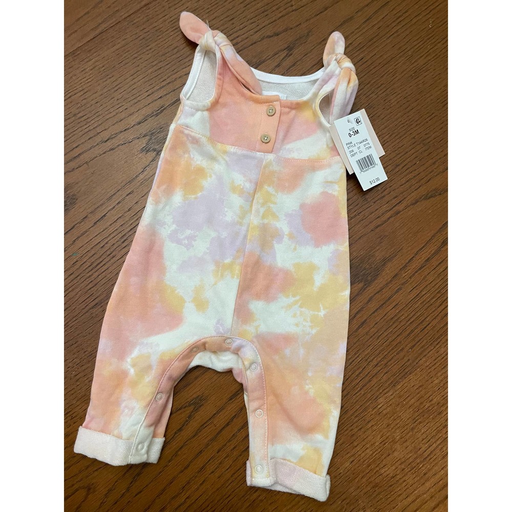 NWT Grayson Mini Tye Dye Romper 0-3m
